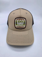 NR Ombre Hat - Curve Khaki/Coffee (5-Panel Mid Pro)