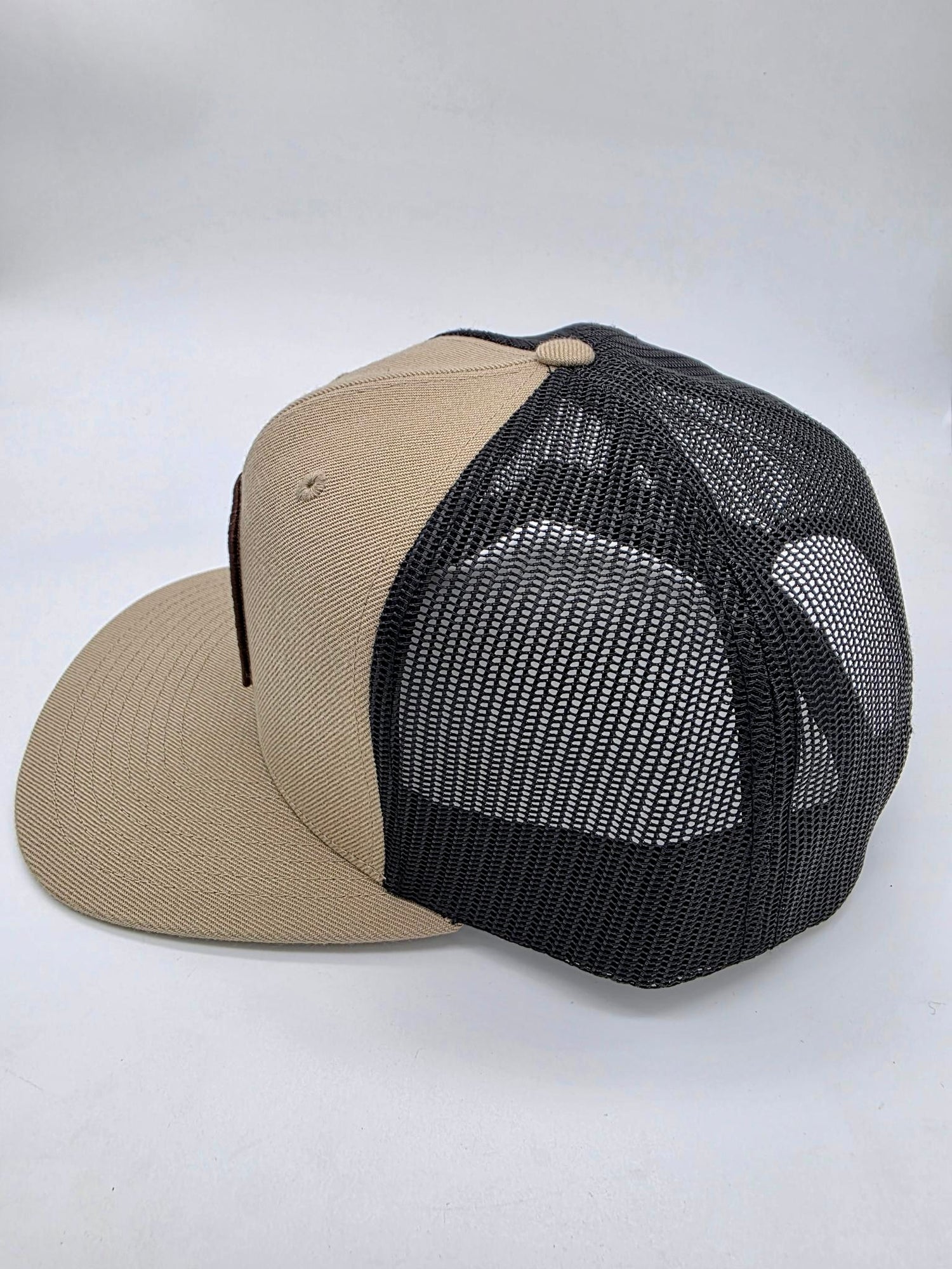 NR Ombre Hat - Flatty Khaki/Black (6-Panel Hi Pro)