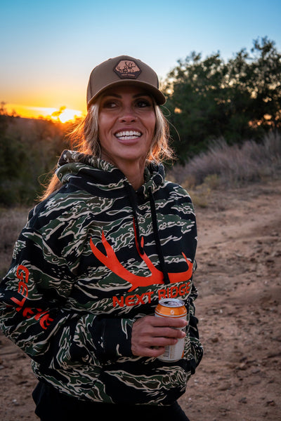 Camo & Blaze Hoodie