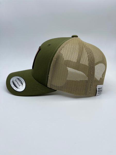 Next Ridge Logo Hat- Moss Green