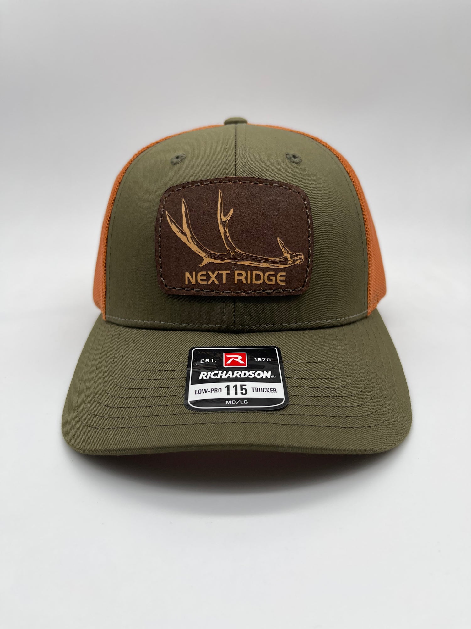 Muley Shed Hat- Dark Loden/Jaffa Orange