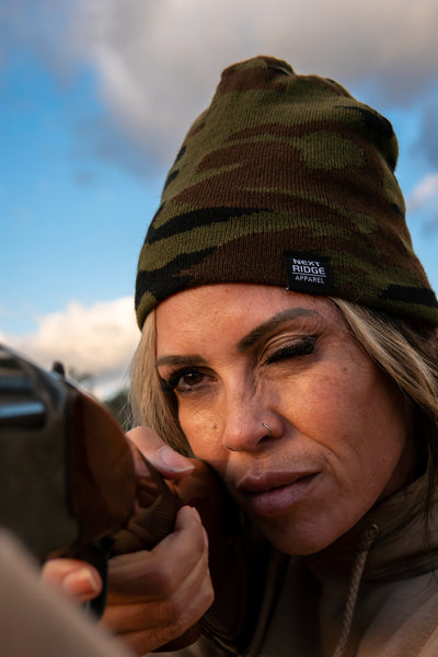 Camo Beanie - TIGER STRIPE / WOODLAND