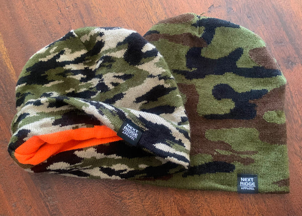 Camo Beanie - TIGER STRIPE / WOODLAND