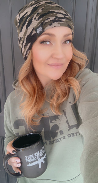 Camo Beanie - TIGER STRIPE / WOODLAND