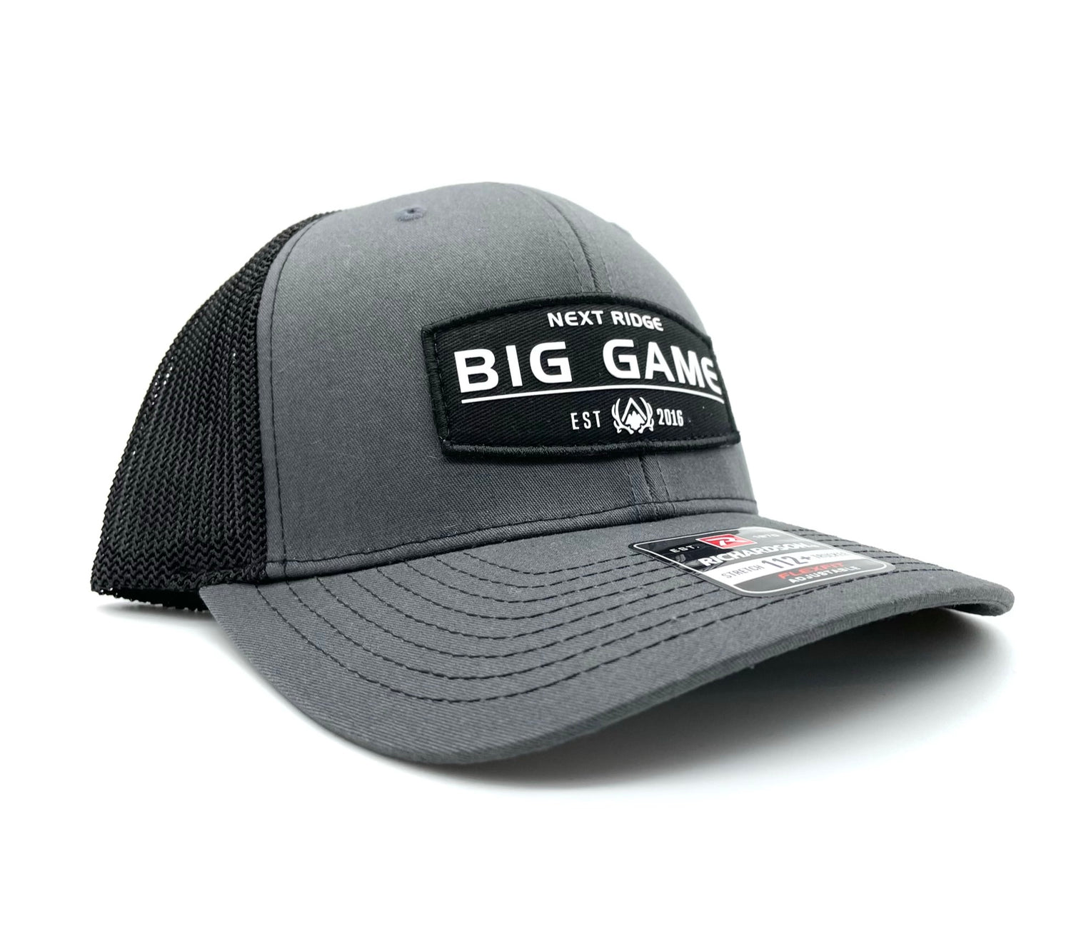 BIG GAME - Charcoal Curve Plus Snapback